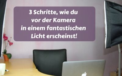 3 Schritte für deine optimale Beleuchtung im Video!