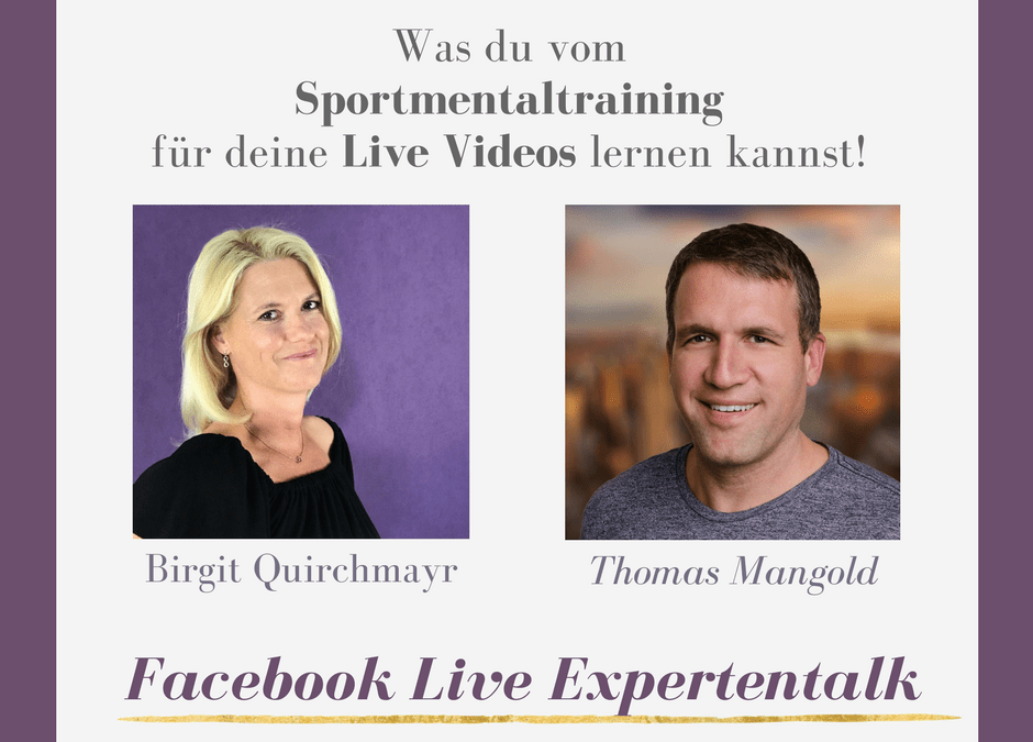 Mentaltraining und Live Videos – Live Interview mit Thomas Mangold