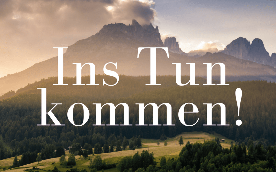 Umsetzungsstark – Räum deinen imaginären Sessel weg!