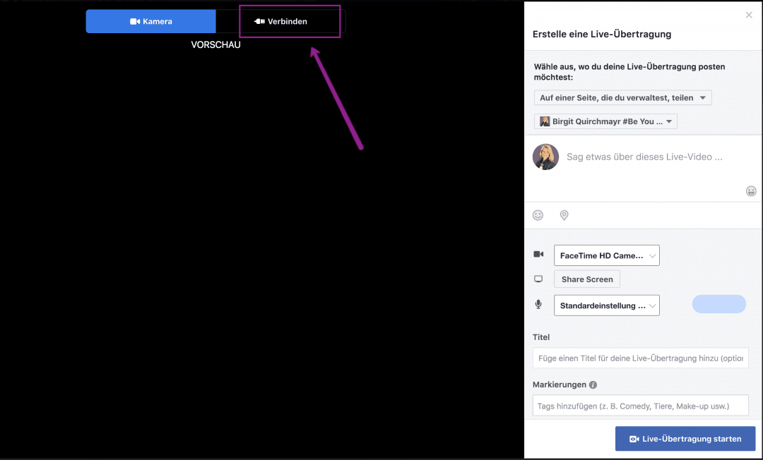 Mit Zoom Meeting auf Facebook Live Streamen! So geht´s Birgit Quirchmayr