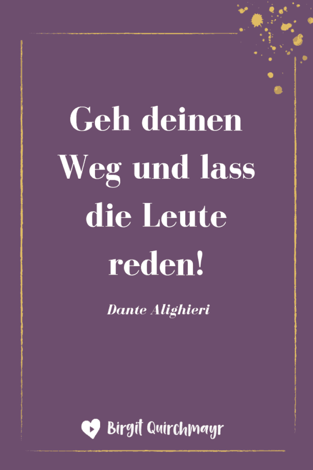 Geh deinen Weg! Birgit Quirchmayr