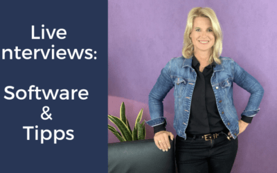 Live Interviews durchführen: Software & Tipps