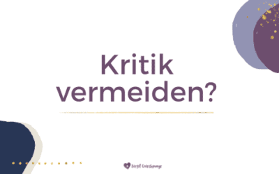 Kritik vermeiden?