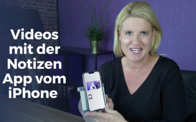 Videos mit der Notizen App vom iPhone erstellen