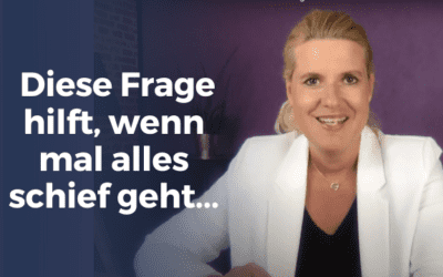 Diese Frage hilft, wenn mal alles schief läuft!