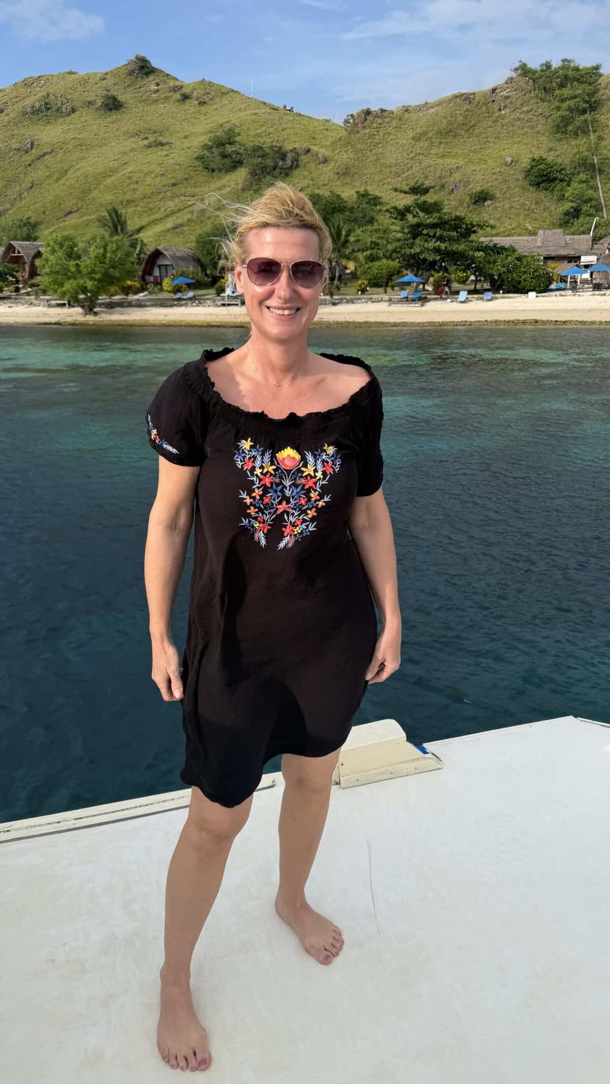 Birgit Quirchmayr beim Tauchen