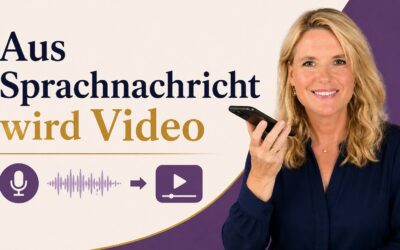 YouTube-Video mit KI erstellen: aus einer Sprachnachricht wird ein Video