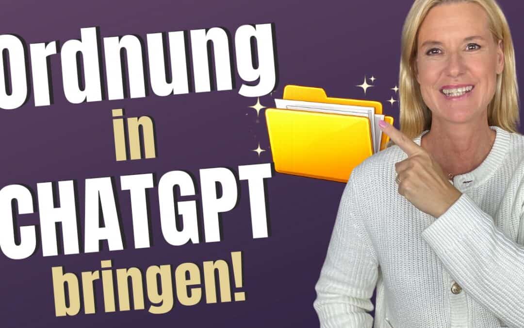 ChatGPT-Chats organisieren: So schaffst du Ordnung — auch bei Custom GPTs