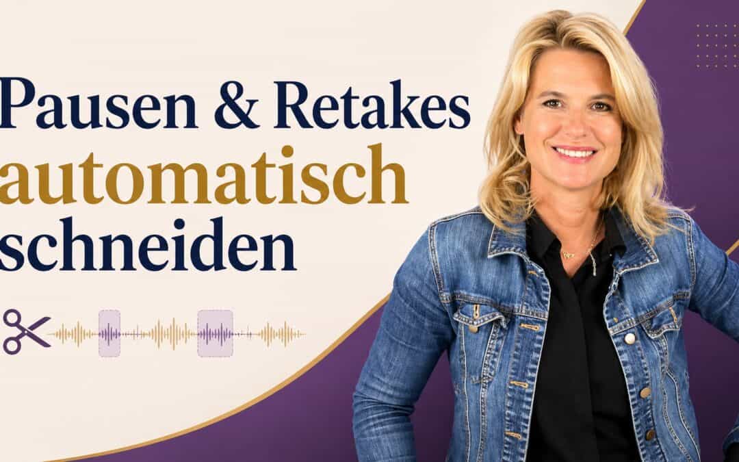 Videos schneiden ohne Aufwand: die Software, die Pausen und Versprecher automatisch rausschneidet