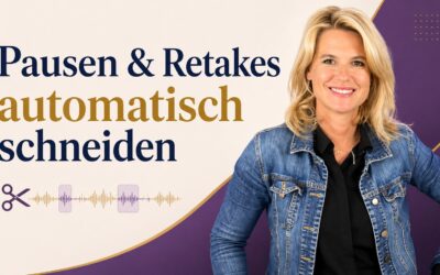 Videos schneiden ohne Aufwand: die Software, die Pausen und Versprecher automatisch rausschneidet
