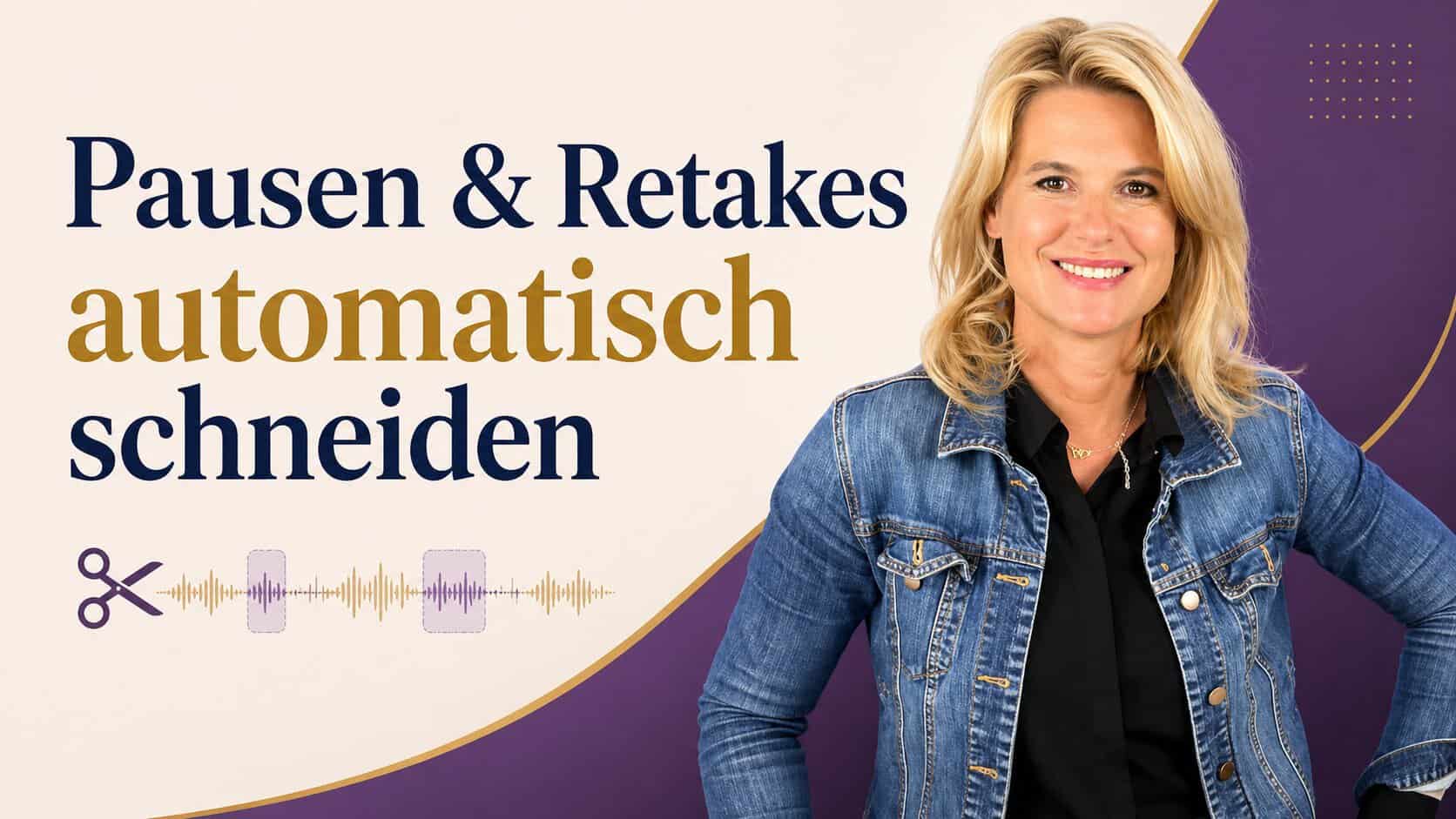Vorschaubild zum YouTube-Video: Pausen und Versprecher automatisch rausschneiden