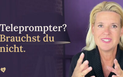Frei vor der Kamera sprechen: meine 3 Schritte